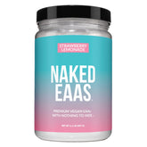NAKED envase frontal Strawberry Lemonade mostrando presentación y beneficios
