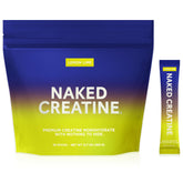 NAKED envase frontal con sobres limón lima, presentación clara y natural