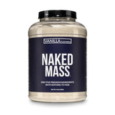 NAKED frente del envase mostrando etiqueta clara y natural beneficios de pureza