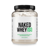 NAKED envase frontal del aislado, claridad de ingredientes y confianza