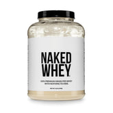 NAKED Whey frente del envase mostrando el diseño y la etiqueta
