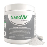 NanoVM frente del envase mostrando etiqueta clara y beneficio sin alérgenos