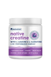 NativePath frasco frontal limpio mostrando el envase y beneficio de pureza