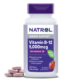 Natrol envase frontal mostrando 200 comprimidos y beneficio conveniencia