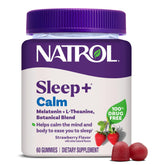 Natrol frasco frontal mostrando etiqueta y cantidad útil