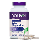Natrol frente del empaque mostrando producto y beneficios claros
