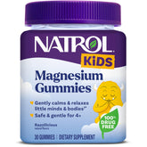 Natrol Kids frasco frontal mostrando el envase y beneficio práctico