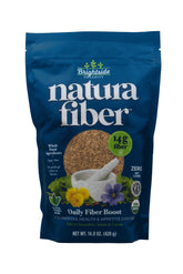 Natura Fiber frente del envase mostrando etiqueta y beneficios