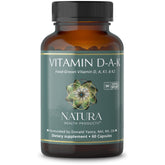 Natura Health Products vista frontal del envase mostrando la dosis y beneficios