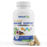 Natural Cure Labs frasco delantero mostrando diseño y beneficio claro