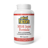 Natural Factors frente del envase mostrando marca y cantidad, confianza en calidad