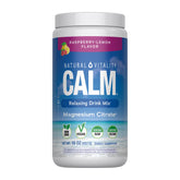 Natural Vitality frasco frente mostrando etiqueta clara y beneficios