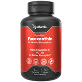 Naturalis frontal del envase mostrando 60 softgels y beneficio de dosificación simple