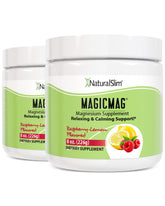 NaturalSlim empaque frontal Raspberry Lemon mostrando sabor y presentación