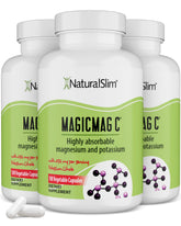 NaturalSlim envase MagicMag C frontal mostrando diseño y beneficios