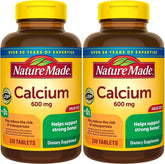 Nature Made frasco frontal mostrando etiqueta y beneficios clave