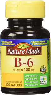 Nature Made frasco frontal mostrando la etiqueta clara y beneficios