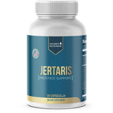Nature’s NutriWave Jertaris vista frontal del frasco mostrando etiqueta y cantidad