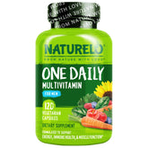 NATURELO frasco delantero del multivitamínico para fácil identificación y confianza