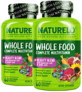 NATURELO frente del envase mostrando el diseño y beneficios del multivitamínico
