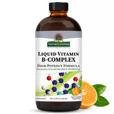 Nature's Answer botella frontal muestra tamaño 16oz y beneficio de absorción rápida