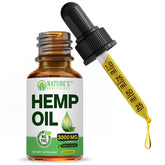 NATURE'S BENEFICIALS envase frontal mostrando 3000mg y sabor peppermint