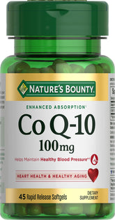 Nature's Bounty frasco frontal mostrando 45 cápsulas y sello de confianza