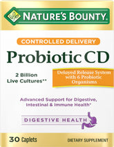 Nature's Bounty frente del empaque mostrando beneficios y uso diario