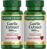 Nature's Bounty vista frontal del pack de dos frascos, conveniencia de suministro