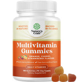 Natures Craft frente del envase mostrando 180 gomitas y beneficios visibles