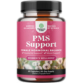 Natures Craft frontal del envase mostrando fórmula para alivio menstrual