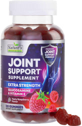 Nature's Gummies frasco delantero mostrando etiqueta clara y beneficios