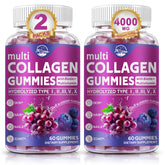 Nature's live frasco frontal mostrando 60 gomitas y beneficios prácticos