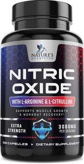 Nature's Nutrition frente del envase mostrando fórmula 3X y beneficio de flujo
