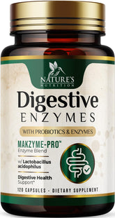 Nature's Nutrition frente del envase mostrando diseño y beneficio digestivo