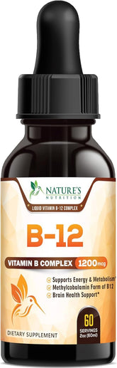 Nature's Nutrition botellita frontal mostrando diseño y beneficios
