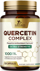 Nature's Nutrition envase frontal mostrando cantidad y fuerza