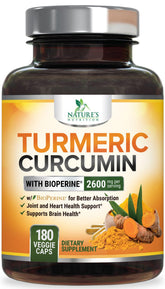 Nature's Nutrition frasco frente mostrando diseño y cantidad, beneficio claridad informativa