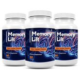 Nature’s NutriWave frasco Memory Lift vista frontal con etiqueta clara beneficio conveniencia
