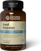 Nature's Sunshine frasco frontal mostrando suplemento y beneficios digestivos
