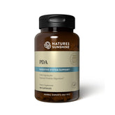 Nature's Sunshine envase frontal del PDA Combination mostrando el tamaño y marca, apoyo confiable