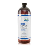 Nature's Sunshine frasco frontal mostrando Silver Shield y diseño claro para identificar producto
