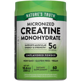Nature's Truth bote frontal del producto mostrando etiqueta y beneficios