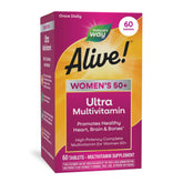 Nature's Way envase frontal del multivitamínico 50+ mostrando beneficio integral