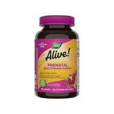 Nature's Way frasco frontal del multivitamínico prenatal en gomitas, embalaje claro