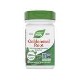 Nature's Way frasco frontal mostrando 50 cápsulas y beneficios veganos