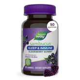 Nature's Way envase frontal de Sambucus Sleep + Immune para identificar producto