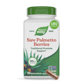 Nature's Way frasco delantero mostrando cápsulas y marca, beneficio confianza