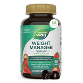 Nature's Way frente del paquete mostrando 60 gomitas y beneficios