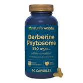 Nature's Wonder frasco frontal mostrando etiqueta y beneficio metabólico